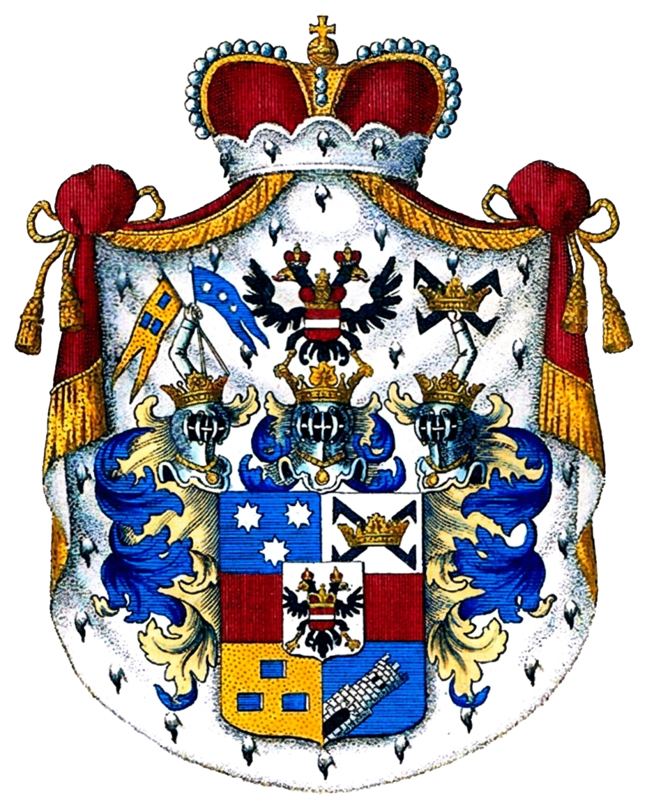 Blazonul familiei von Clary und Aldringen