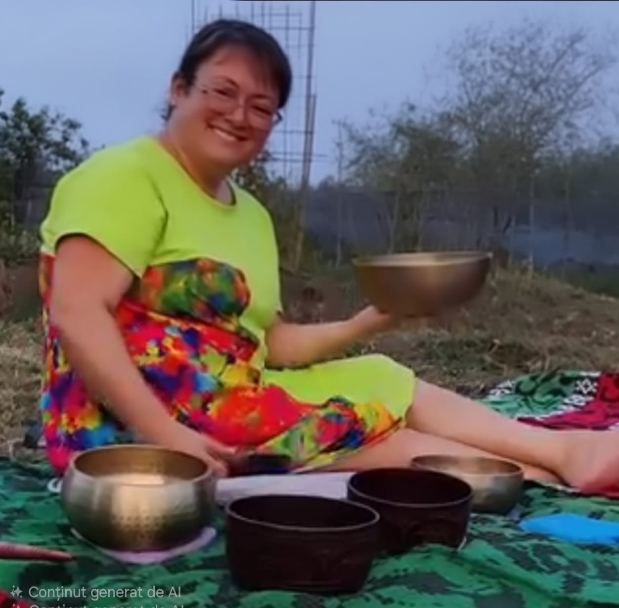 Mihaela Behr, sesiune cu boluri tibetane